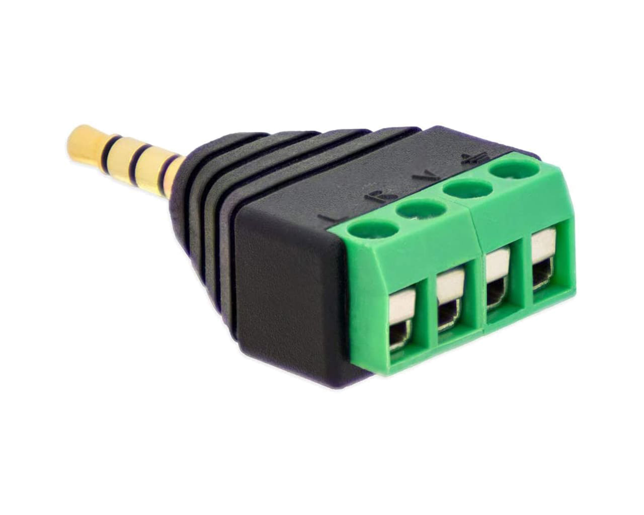 Adapter 3,5 mm - 4x aansluiting