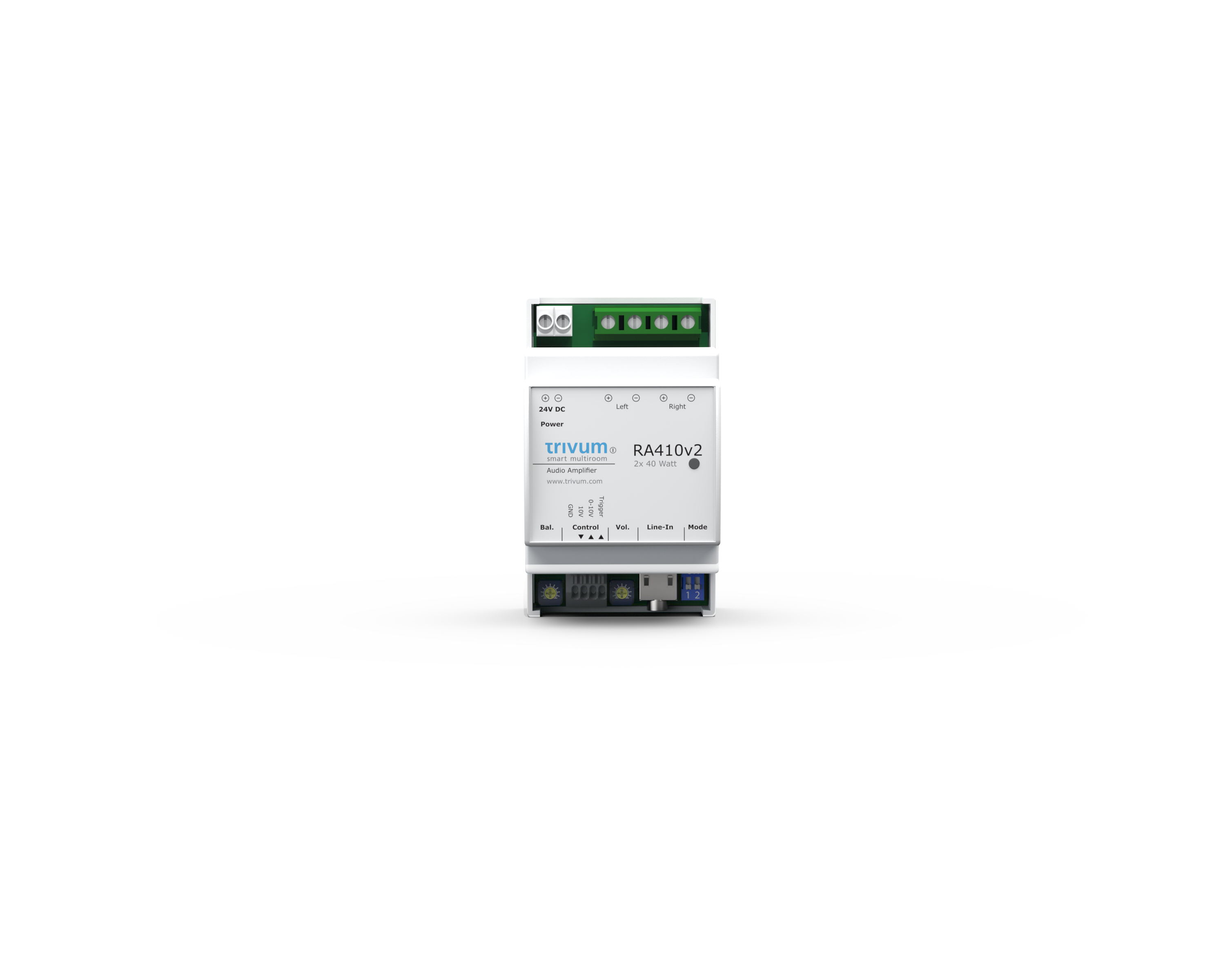 RA410v2 - Stereoversterker 2x40W