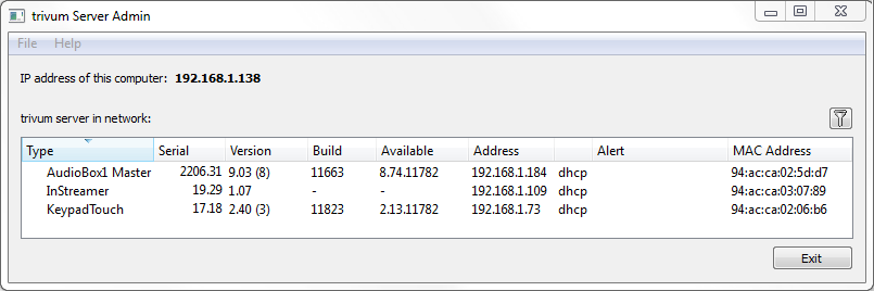 Server admin tool
